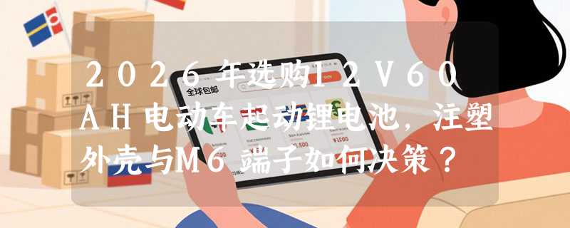 2026年选购12V60AH电动车起动锂电池，注塑外壳与M6端子如何决策？