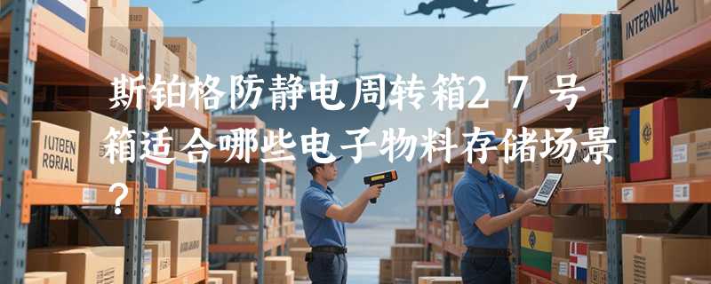 斯铂格防静电周转箱27号箱适合哪些电子物料存储场景？