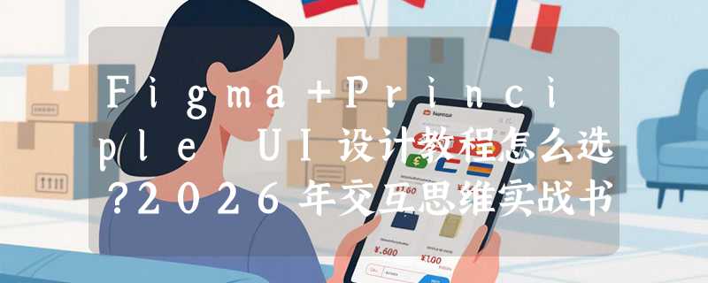 Figma+Principle UI设计教程怎么选？2026年交互思维实战书选购指南