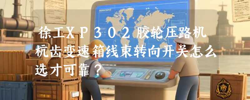徐工XP302胶轮压路机杭齿变速箱线束转向开关怎么选才可靠？