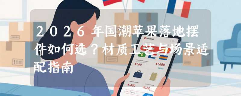 2026年国潮苹果落地摆件如何选？材质工艺与场景适配指南