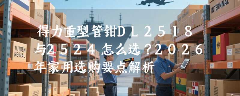 得力重型管钳DL2518与2524怎么选？2026年家用选购要点解析