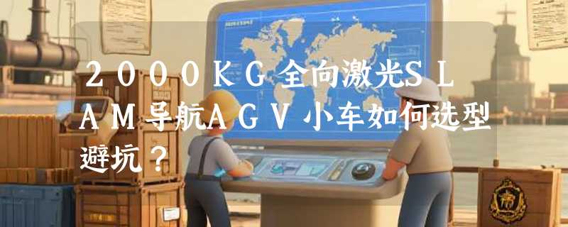 2000KG全向激光SLAM导航AGV小车如何选型避坑？