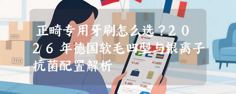 正畸专用牙刷怎么选？2026年德国软毛凹型与银离子抗菌配置解析