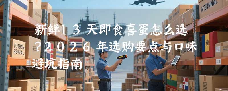 新鲜13天即食喜蛋怎么选？2026年选购要点与口味避坑指南