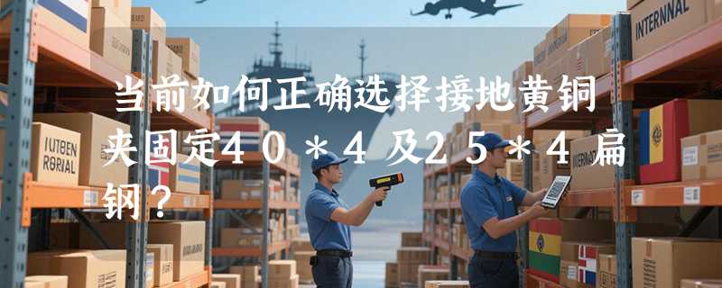 当前如何正确选择接地黄铜夹固定40*4及25*4扁钢？