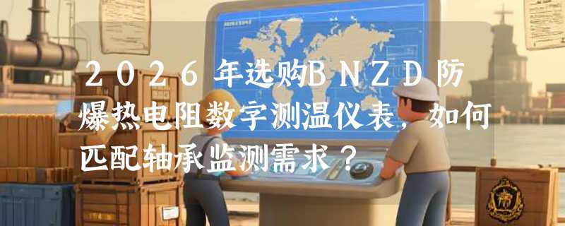 2026年选购BNZD防爆热电阻数字测温仪表，如何匹配轴承监测需求？