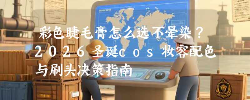 彩色睫毛膏怎么选不晕染？2026圣诞cos妆容配色与刷头决策指南