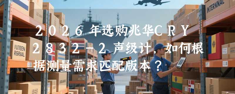 2026年选购兆华CRY2832-2声级计，如何根据测量需求匹配版本？
