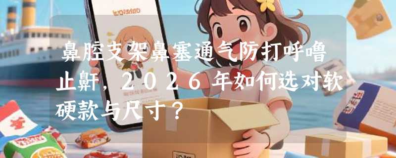鼻腔支架鼻塞通气防打呼噜止鼾，2026年如何选对软硬款与尺寸？