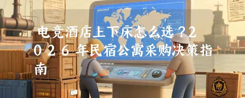 电竞酒店上下床怎么选？2026年民宿公寓采购决策指南