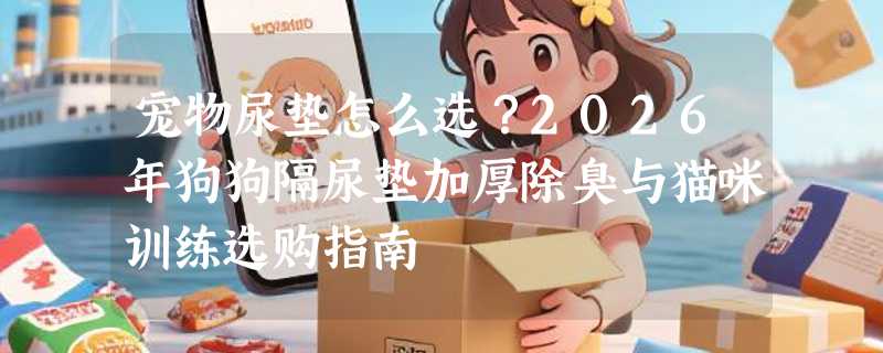 宠物尿垫怎么选？2026年狗狗隔尿垫加厚除臭与猫咪训练选购指南