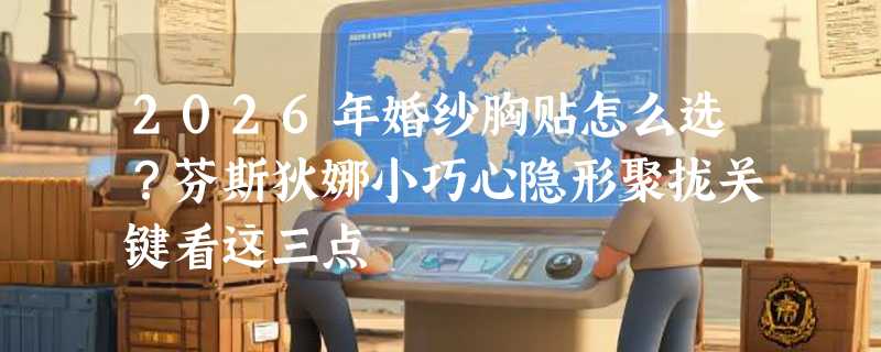 2026年婚纱胸贴怎么选？芬斯狄娜小巧心隐形聚拢关键看这三点