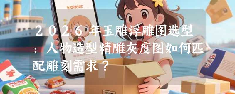 2026年玉雕浮雕图选型：人物造型精雕灰度图如何匹配雕刻需求？