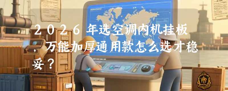 2026年选空调内机挂板，万能加厚通用款怎么选才稳妥？