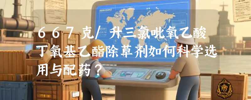 667克/升三氯吡氧乙酸丁氧基乙酯除草剂如何科学选用与配药？