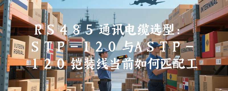 RS485通讯电缆选型：STP-120与ASTP-120铠装线当前如何匹配工业场景？