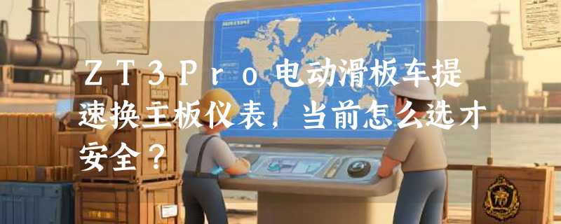 ZT3Pro电动滑板车提速换主板仪表，当前怎么选才安全？