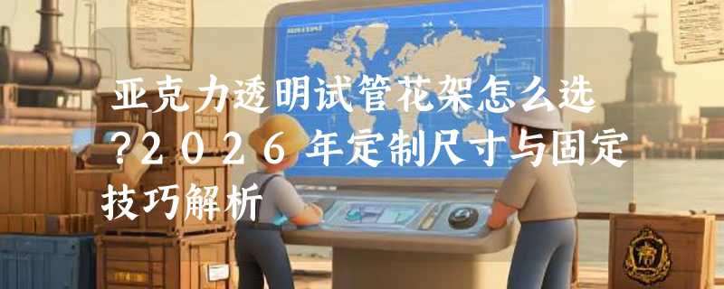 亚克力透明试管花架怎么选？2026年定制尺寸与固定技巧解析