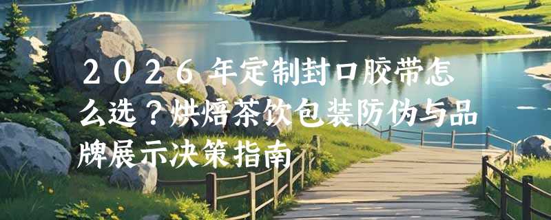 2026年定制封口胶带怎么选？烘焙茶饮包装防伪与品牌展示决策指南