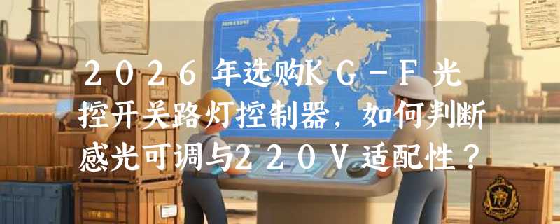 2026年选购KG-F光控开关路灯控制器，如何判断感光可调与220V适配性？