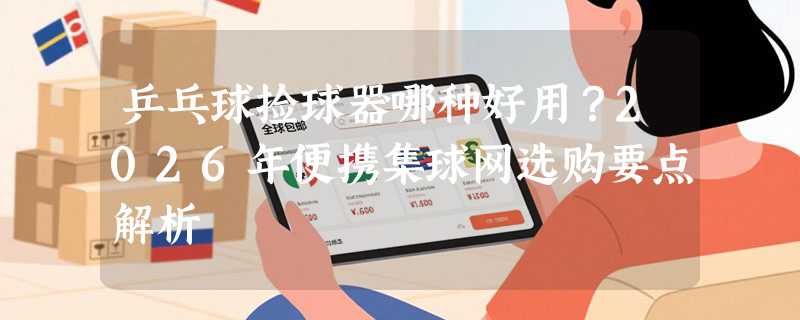 乒乓球捡球器哪种好用？2026年便携集球网选购要点解析