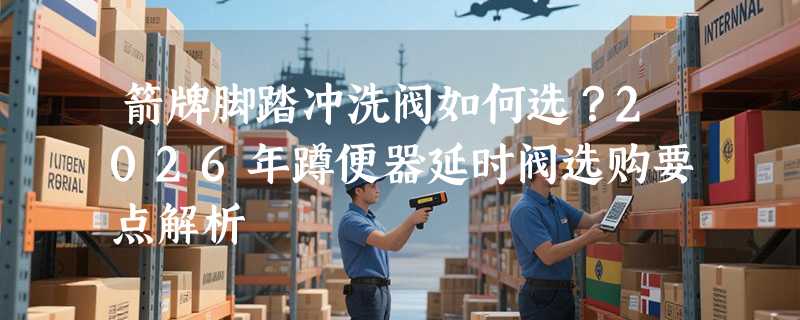箭牌脚踏冲洗阀如何选？2026年蹲便器延时阀选购要点解析