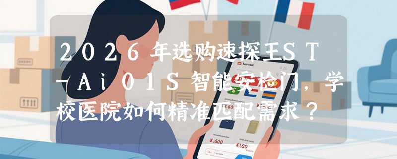 2026年选购速探王ST-Ai01S智能安检门，学校医院如何精准匹配需求？