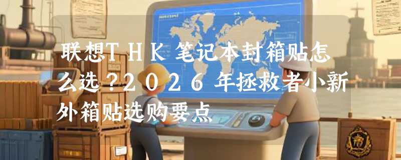 联想THK笔记本封箱贴怎么选？2026年拯救者小新外箱贴选购要点