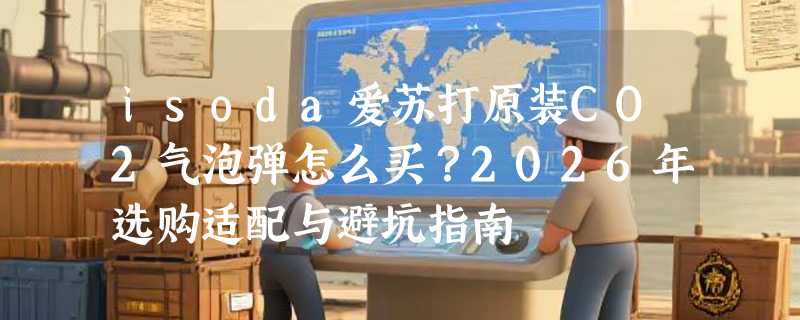 isoda爱苏打原装CO2气泡弹怎么买？2026年选购适配与避坑指南