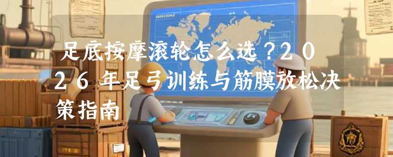 足底按摩滚轮怎么选？2026年足弓训练与筋膜放松决策指南