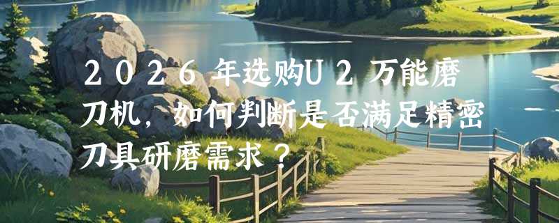 2026年选购U2万能磨刀机，如何判断是否满足精密刀具研磨需求？