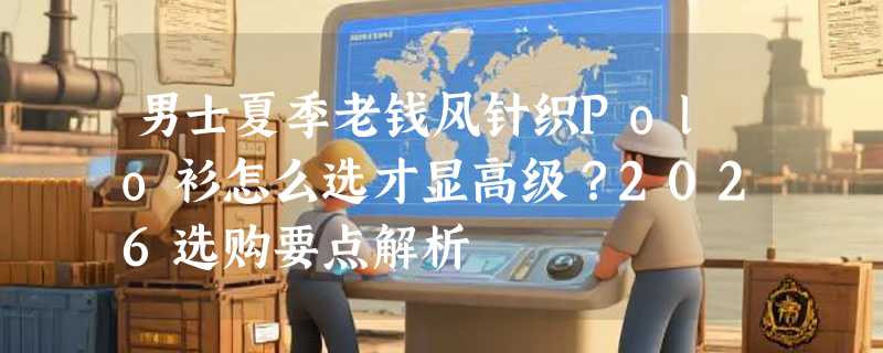 男士夏季老钱风针织Polo衫怎么选才显高级？2026选购要点解析