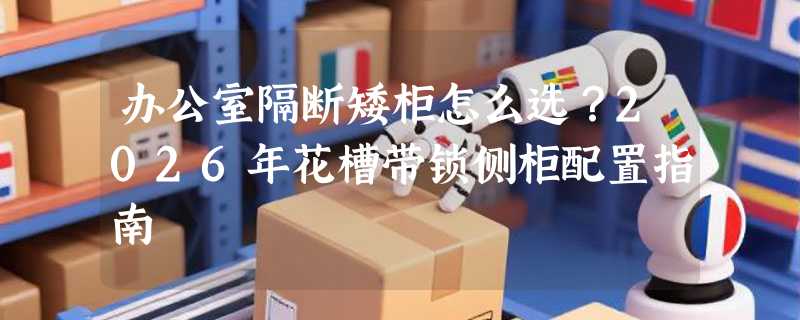 办公室隔断矮柜怎么选？2026年花槽带锁侧柜配置指南