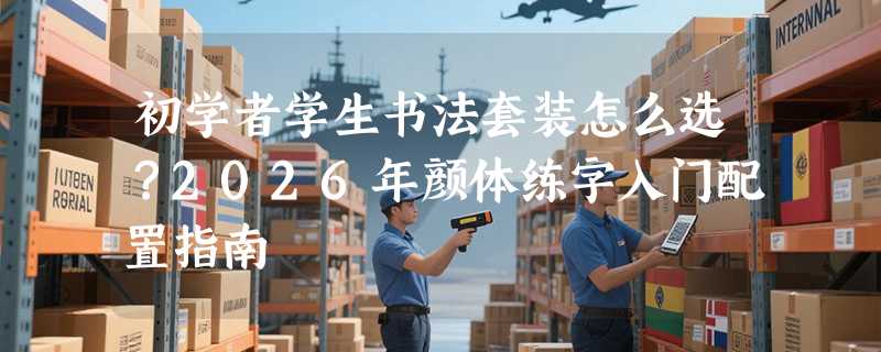 初学者学生书法套装怎么选？2026年颜体练字入门配置指南