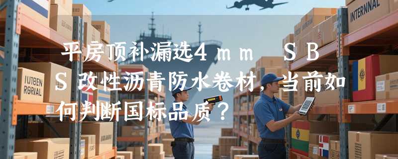 平房顶补漏选4mm SBS改性沥青防水卷材，当前如何判断国标品质？