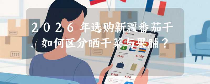 2026年选购新疆番茄干，如何区分晒干菜与果脯？