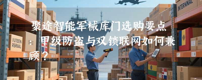 聚途智能军械库门选购要点：甲级防盗与双锁联网如何兼顾？