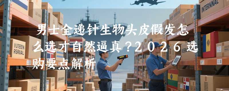 男士全递针生物头皮假发怎么选才自然逼真？2026选购要点解析