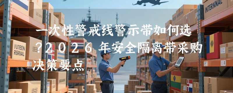 一次性警戒线警示带如何选？2026年安全隔离带采购决策要点
