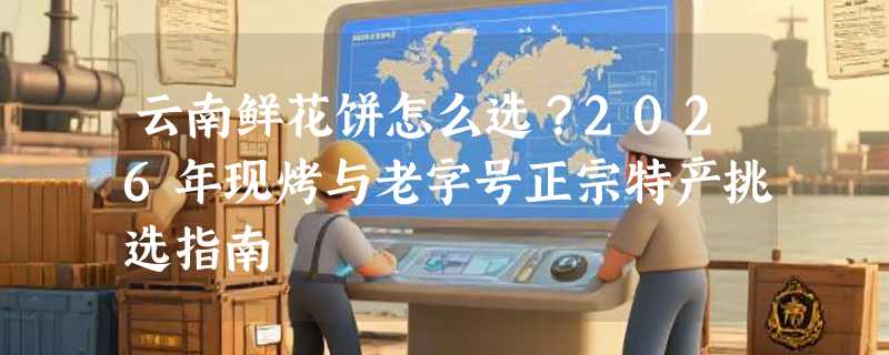 云南鲜花饼怎么选？2026年现烤与老字号正宗特产挑选指南