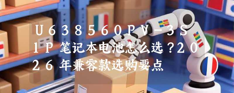 U638560PV-3S1P笔记本电池怎么选？2026年兼容款选购要点