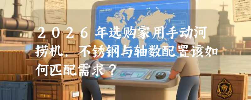 2026年选购家用手动河捞机，不锈钢与轴数配置该如何匹配需求？