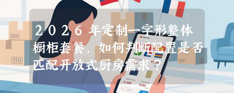 2026年定制一字形整体橱柜套餐，如何判断配置是否匹配开放式厨房需求？