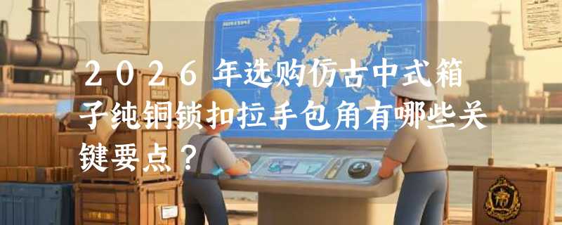 2026年选购仿古中式箱子纯铜锁扣拉手包角有哪些关键要点？