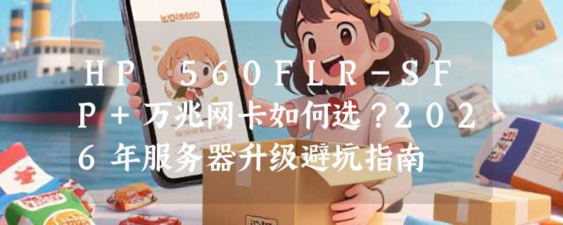 HP 560FLR-SFP+万兆网卡如何选？2026年服务器升级避坑指南