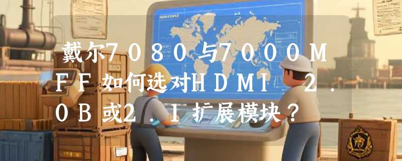 戴尔7080与7000MFF如何选对HDMI 2.0B或2.1扩展模块？