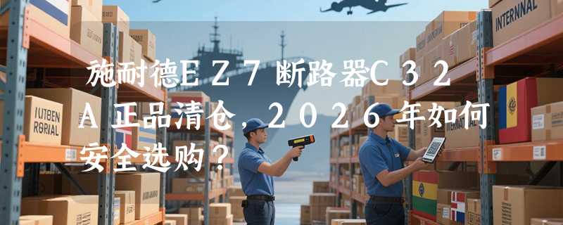 施耐德EZ7断路器C32A正品清仓，2026年如何安全选购？