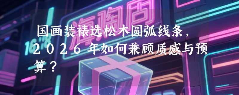 国画装裱选松木圆弧线条，2026年如何兼顾质感与预算？