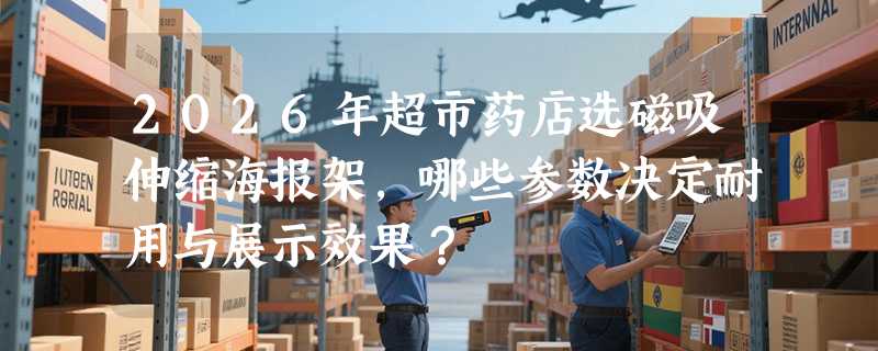 2026年超市药店选磁吸伸缩海报架，哪些参数决定耐用与展示效果？